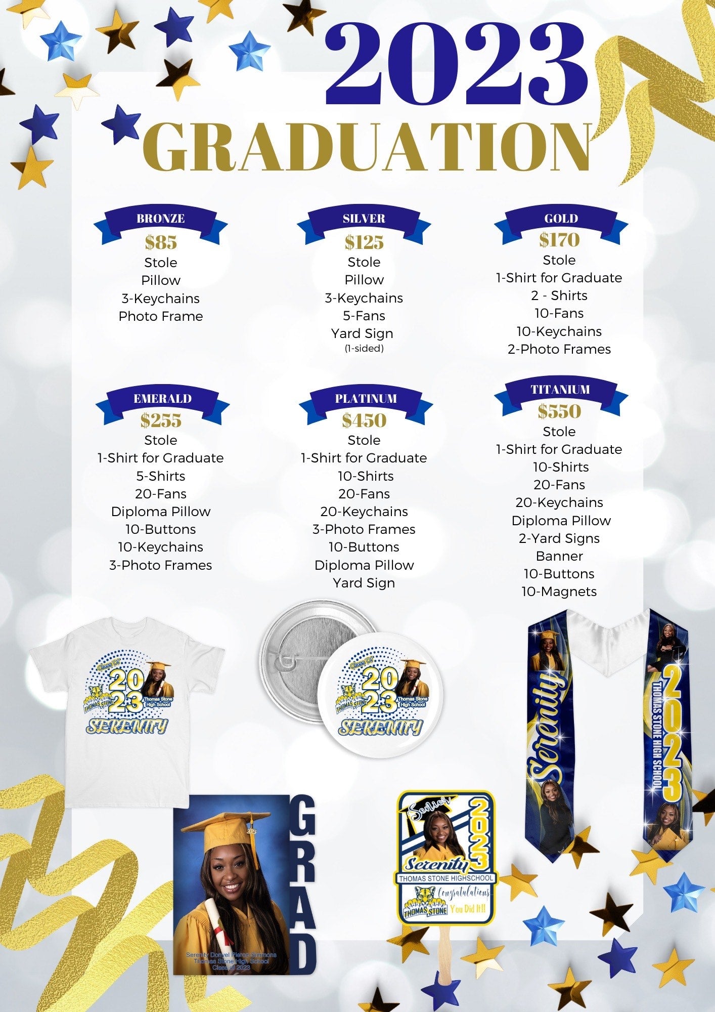 Emerald Graduation Package