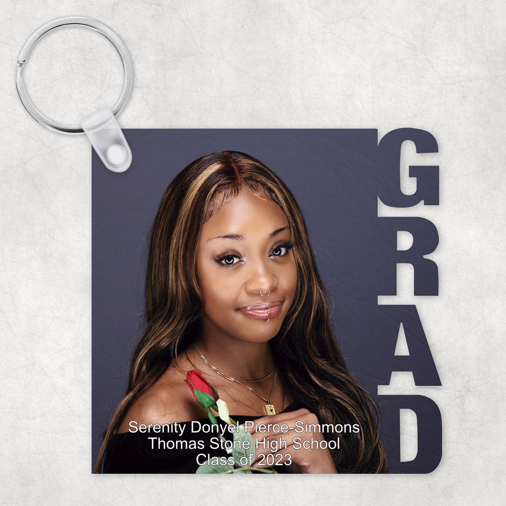 Custom Grad Keychain