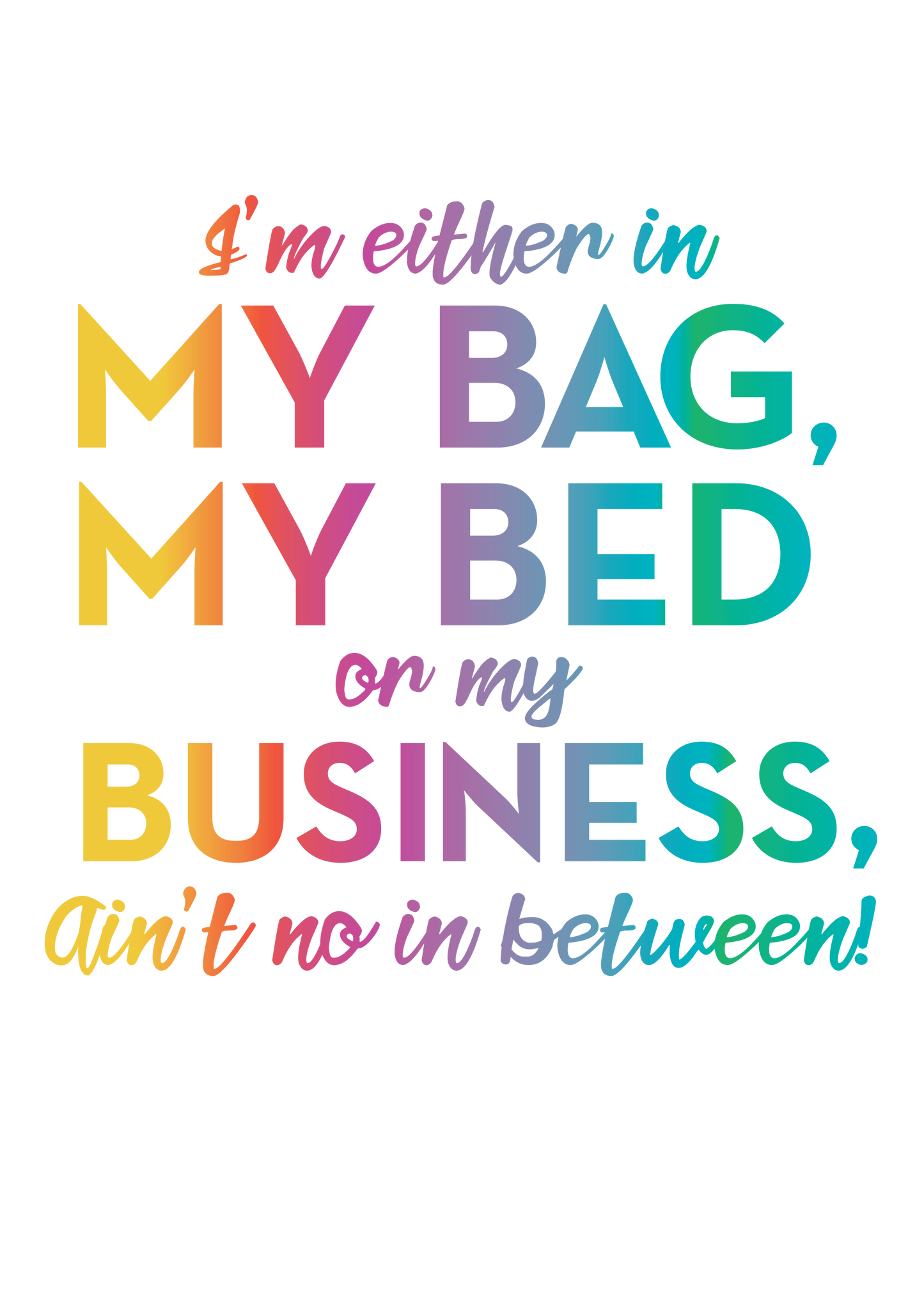 In my Bag