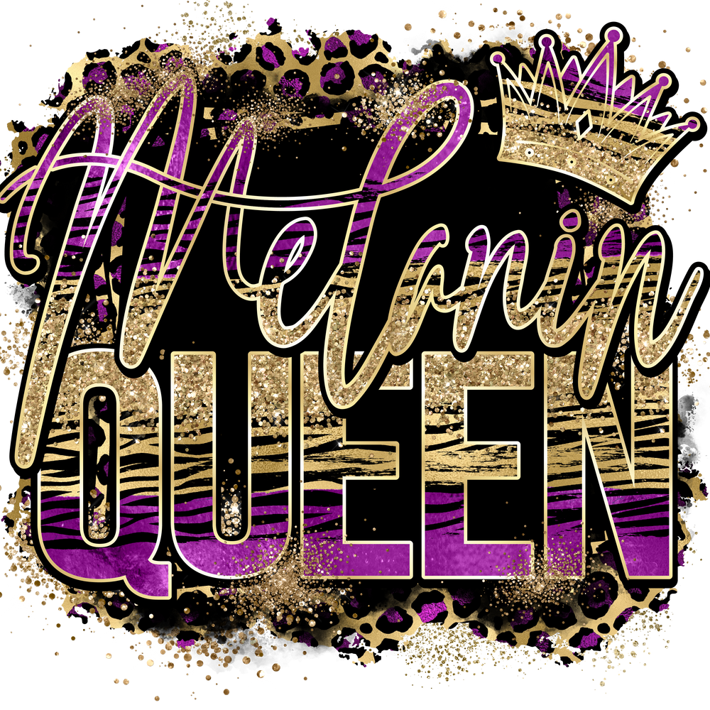 Melanin Queen Crown