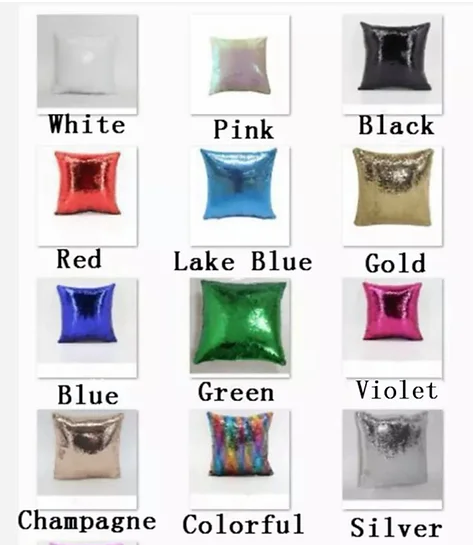 Sequin hot sale pillow sublimation