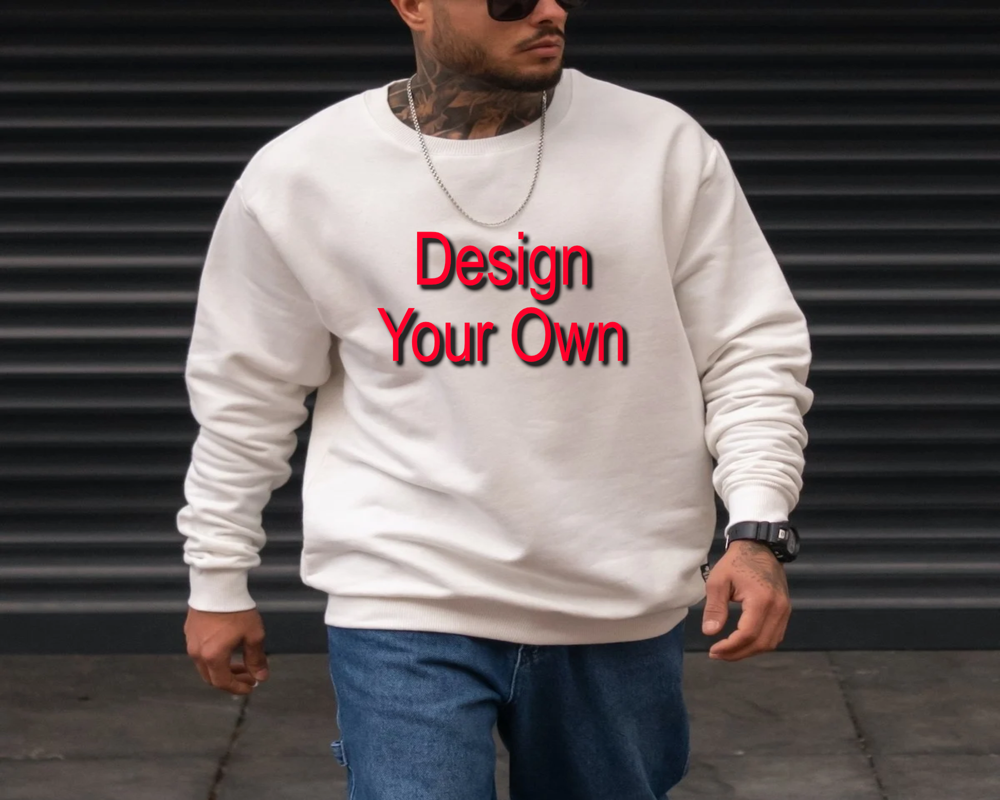 Design hot sale own sweatshirt